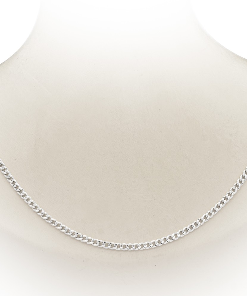 Sterling silver chain "Curb" 3mm