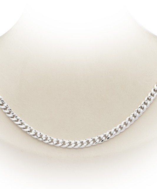 Sterling silver chain  "Curb"