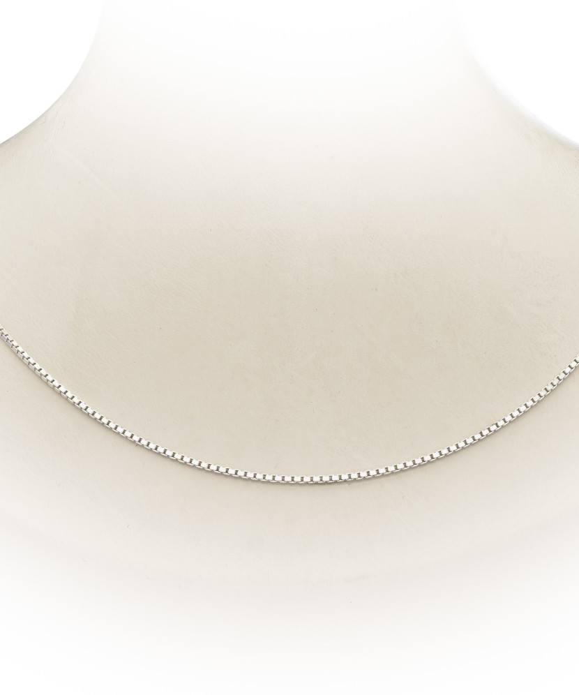 Sterling silver chain "Box"