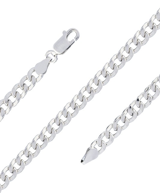 Sterling Silver bracelet "Curb"