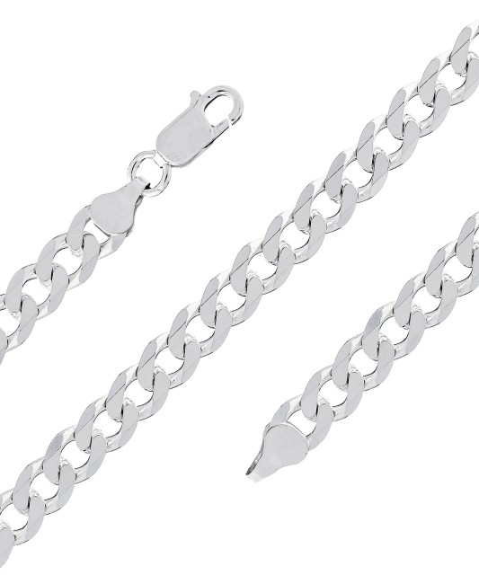Sterling Silver bracelet "Curb"