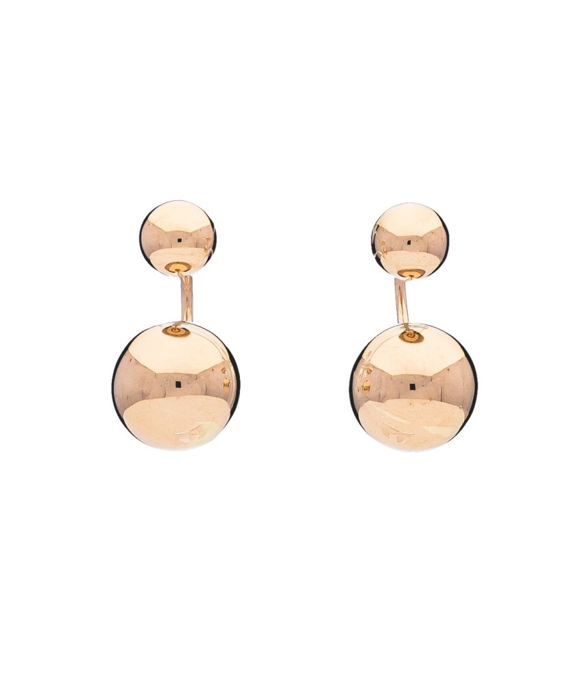Gold earrings