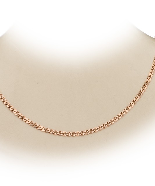 Solid gold chain "Mona Liza" 4.2mm