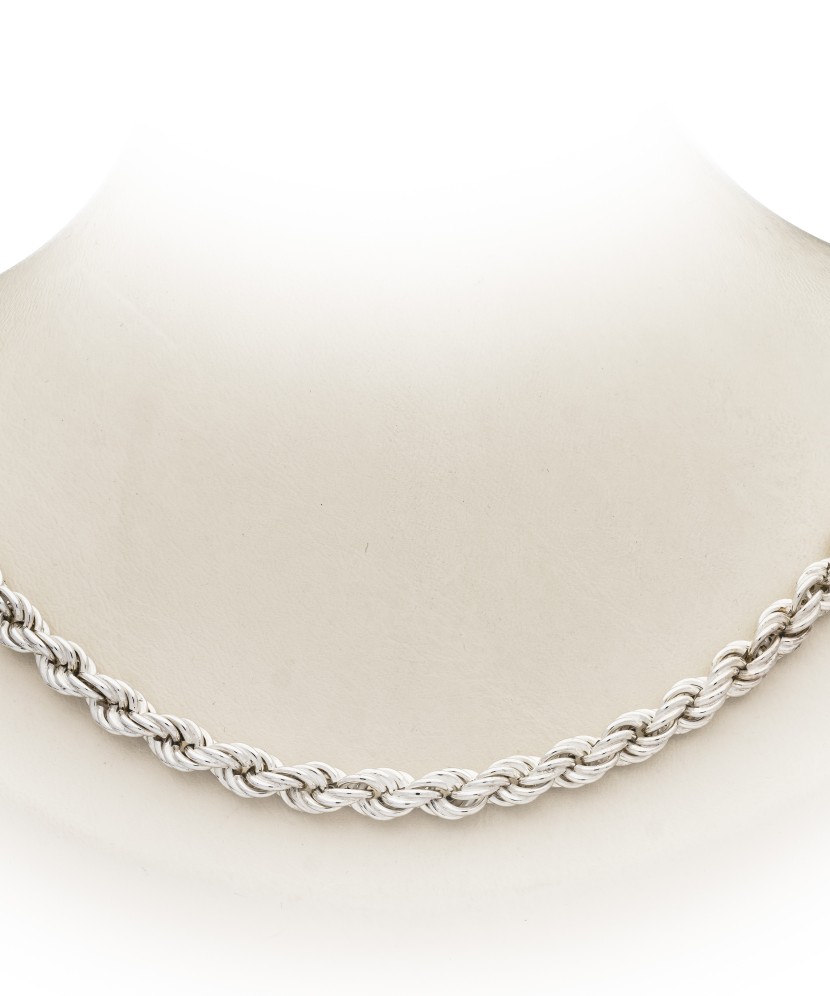 Sterling silver chain 6.4mm