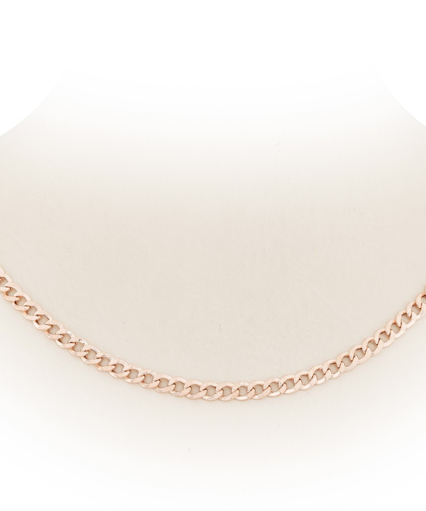 Gold chain "Curb" 6mm