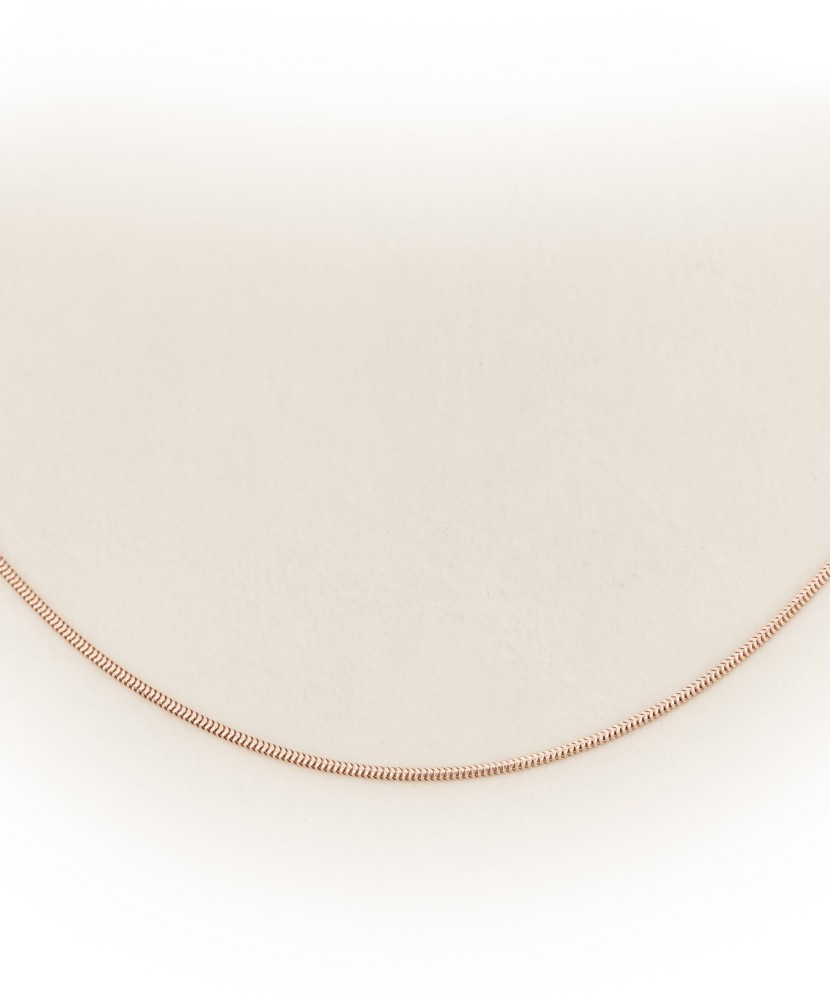 Gold chain "Snake" 1.2mm
