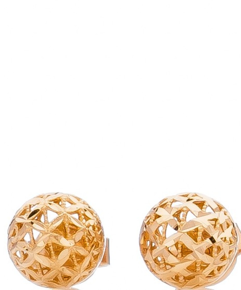 Gold earrings