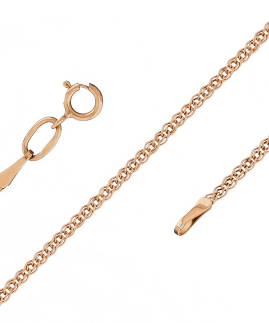 Gold chain "Mona Liza" 2mm