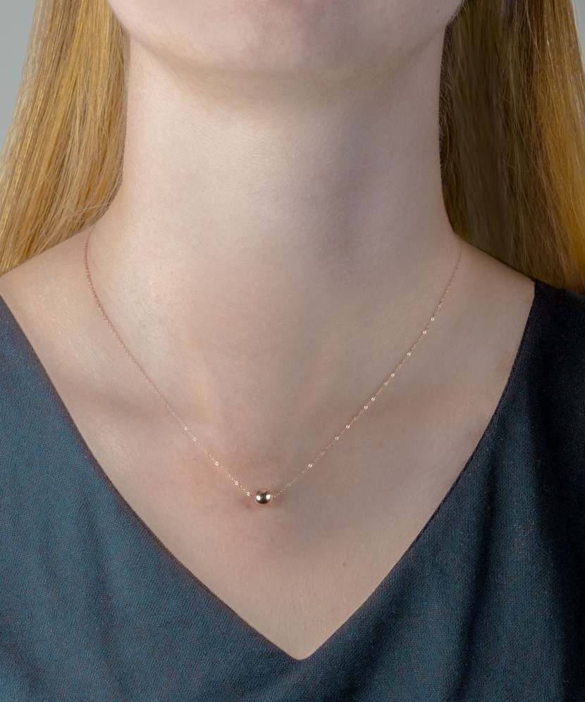 Auksinė grandinėlė su pakabuku - Auksinės grandinėlės su pakabukais - Goldinga