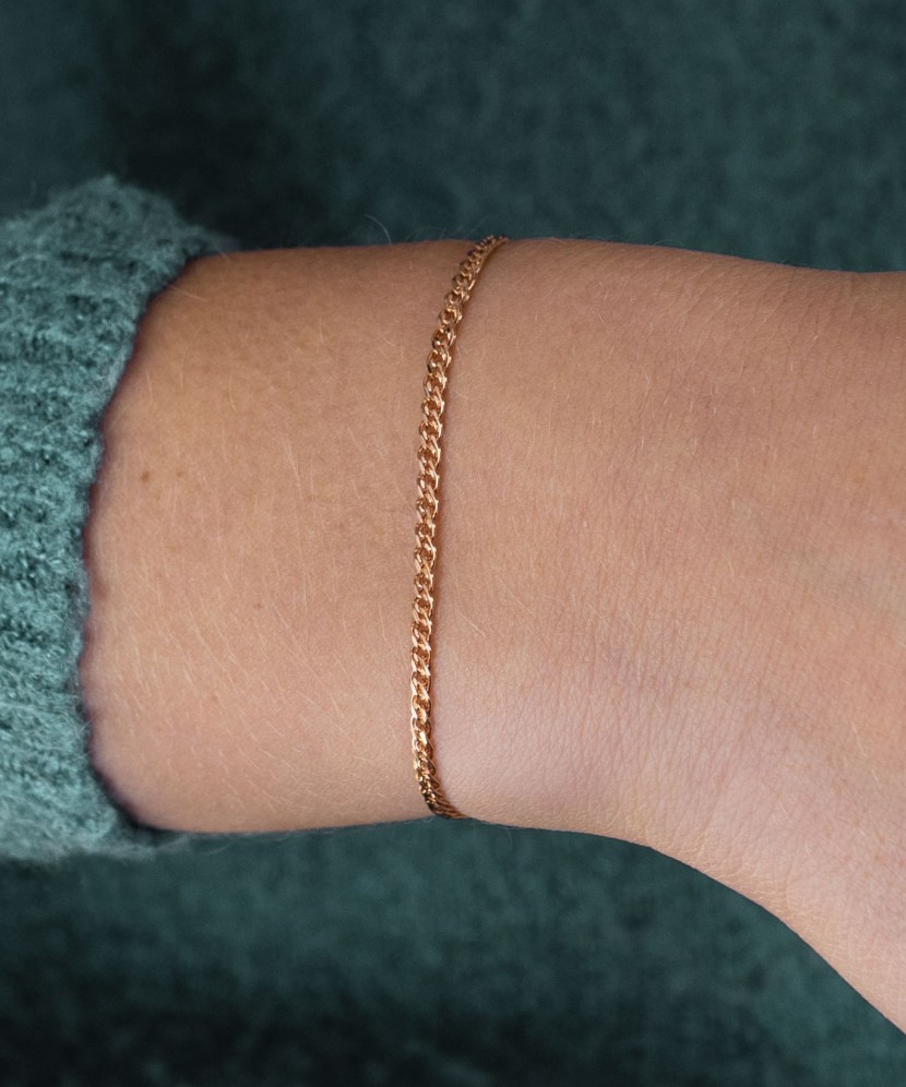 Auksinė apyrankė "Mona Liza" - Auksinės apyrankės - Goldinga