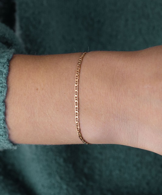 Gold bracelet "Marina" 2.4mm