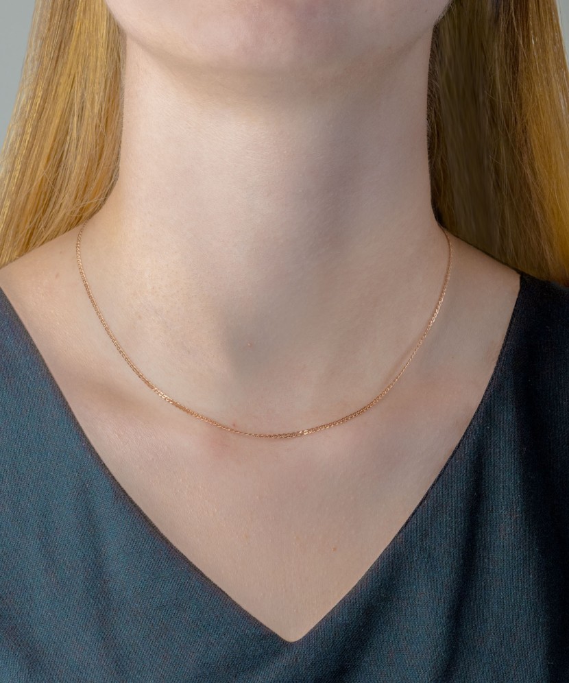 Auksinė grandinėlė „Mona Liza“ - Auksinės grandinėlės - Goldinga