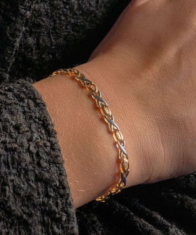 Gold bracelet 4.4mm