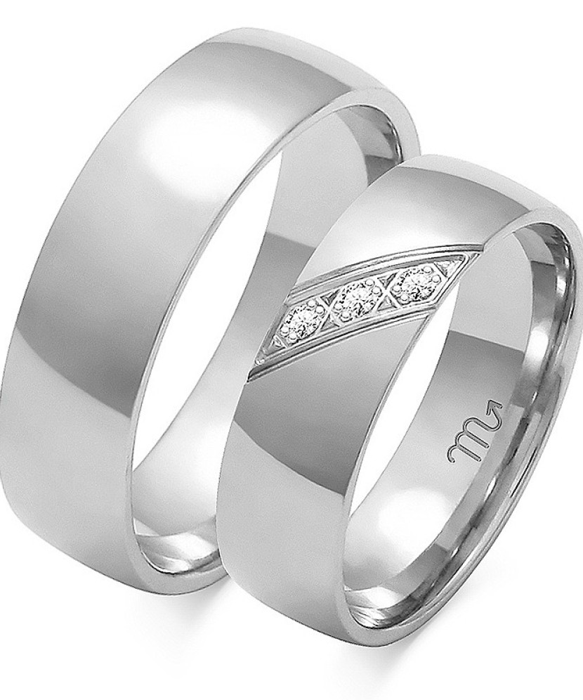 Auksinis vestuvinis žiedas 6mm  - Goldinga