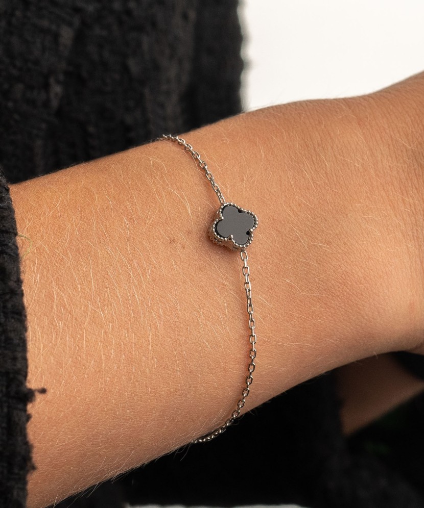 Sterling Silver bracelet with enamel