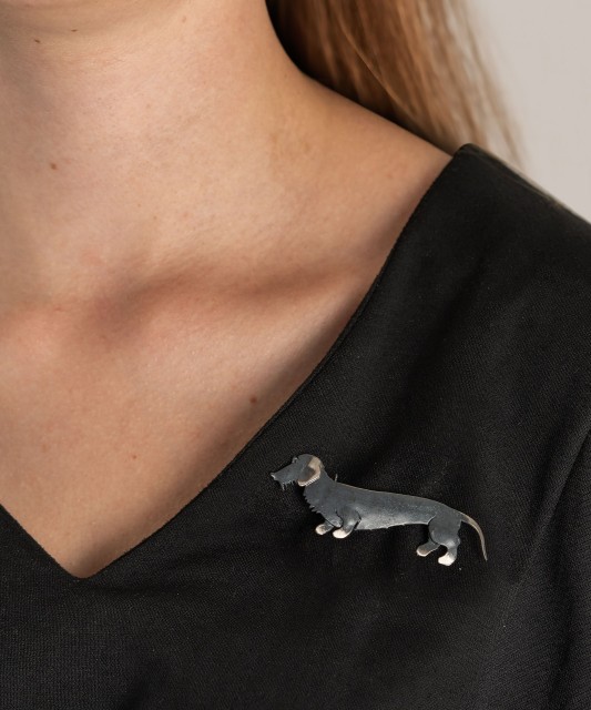 Sterling silver  brooch