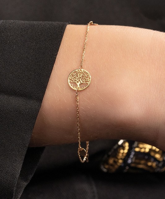 Gold bracelet