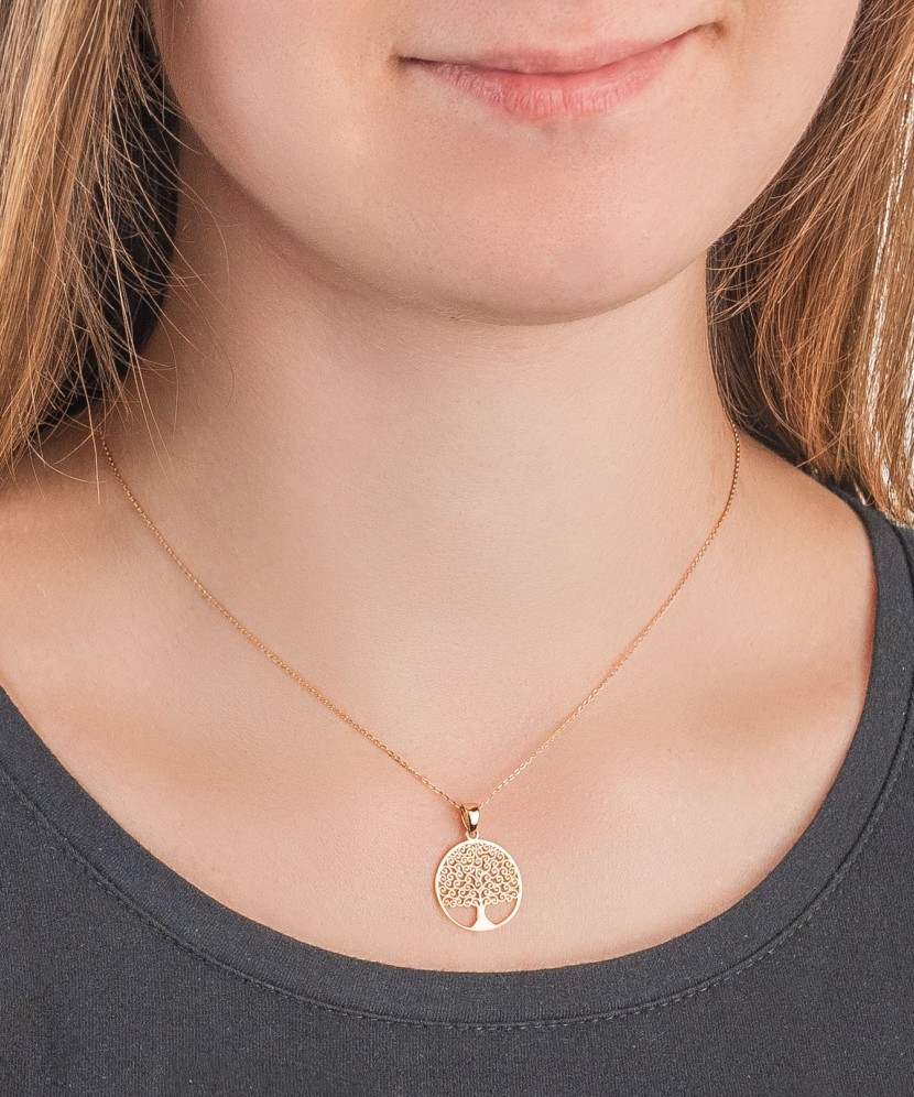 Kultainen riipus "Elämän puu"