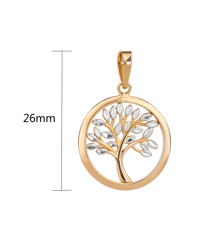 Gold pendant "Tree of life"