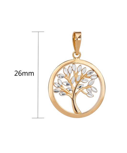 Gold pendant "Tree of life"