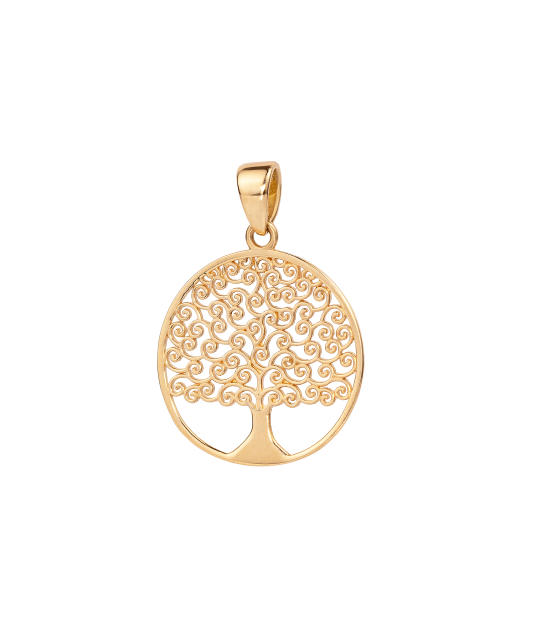 Gold pendant "Tree of life"