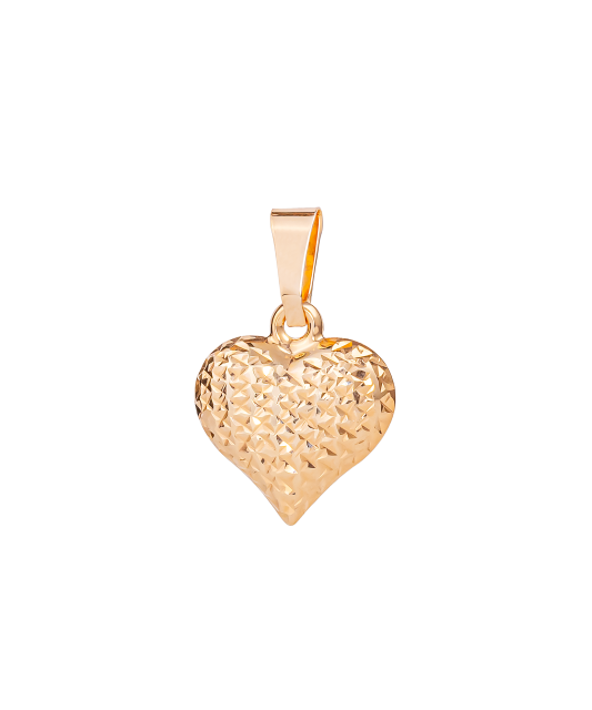 Gold pendant "heart"