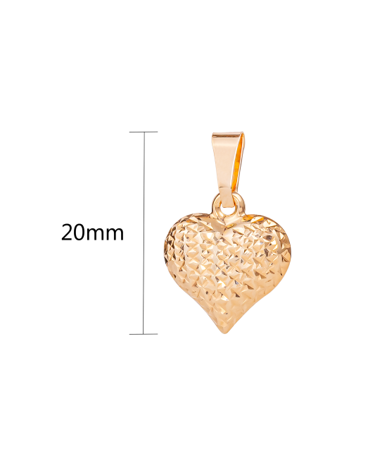 Gold pendant "heart"