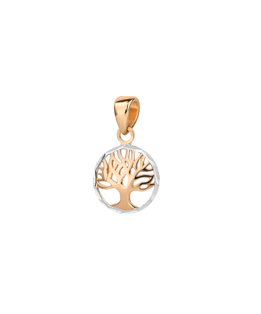 Gold pendant "Tree of life"