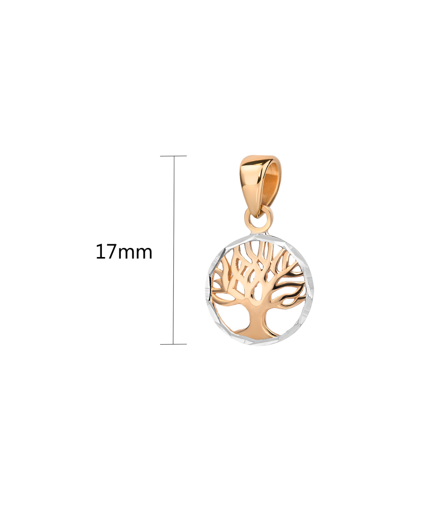 Gold pendant "Tree of life"