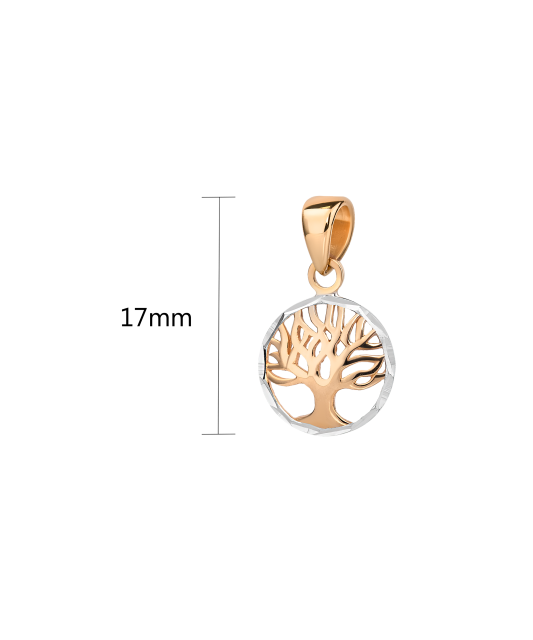 Gold pendant "Tree of life"