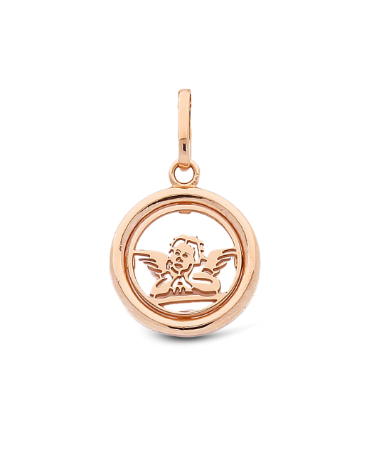 Gold pendant "angel"