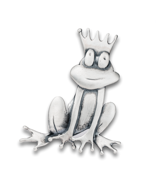 Sterling silver  brooch "Frog"
