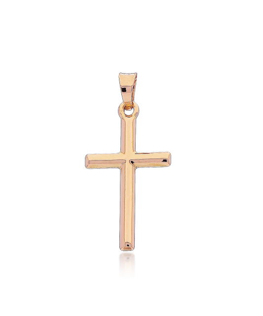 Gold pendant "cross"
