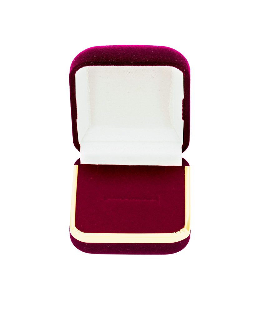 Dėžutė maža kvadratinė vyšninė  - Goldinga