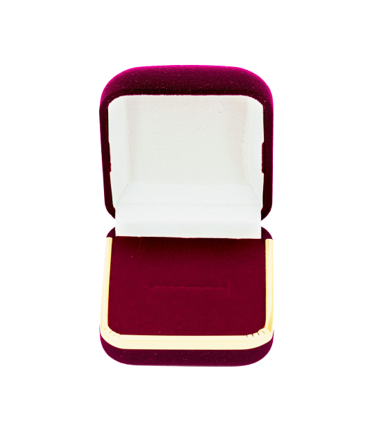 Dėžutė maža kvadratinė vyšninė  - Goldinga