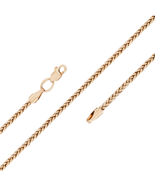 Gold chain "Spiker" 1.2mm