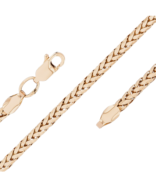 Gold chain "Spiker" 3.3mm
