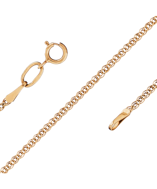 Gold chain "Mona Liza" 2.3mm