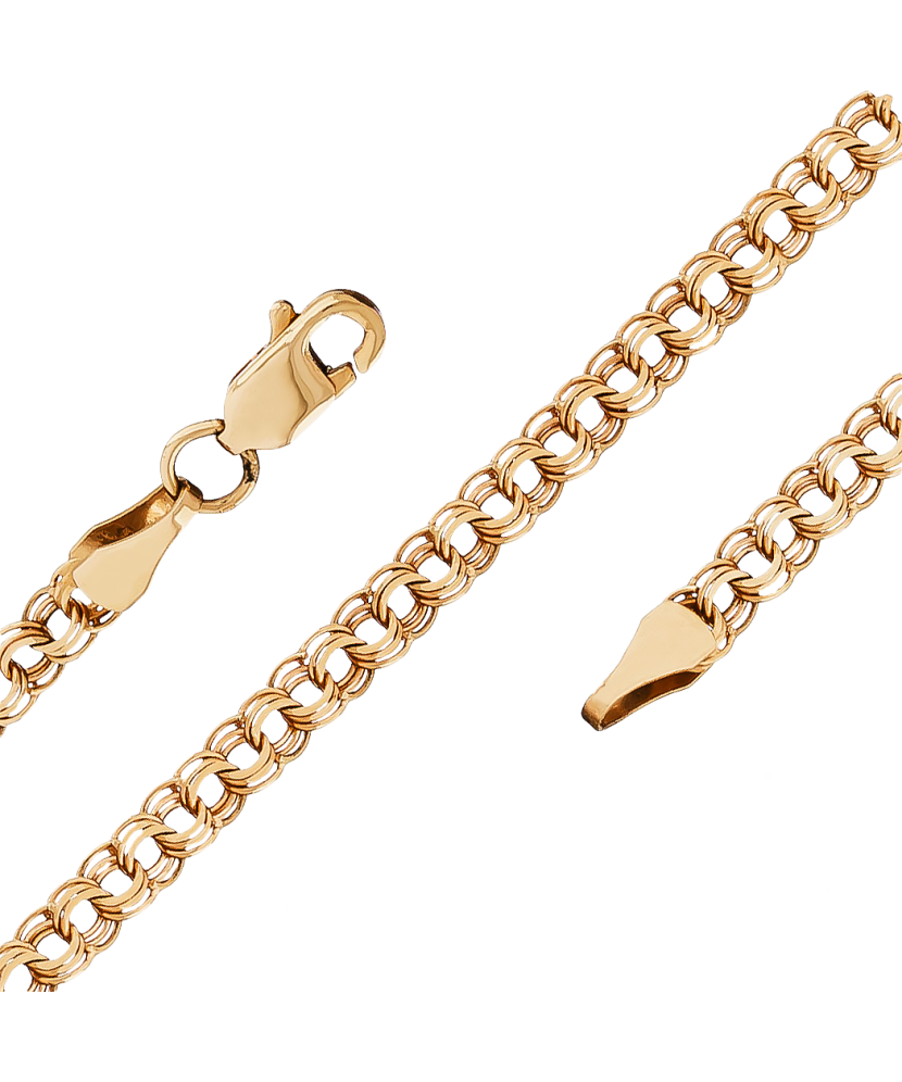Gold chain "Bismark" 3.9mm