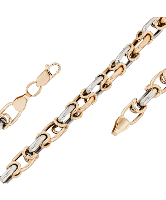 Auksinė grandinėlė "Byzantine" 6.7mm  - Goldinga