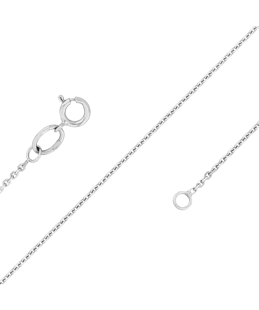 Balto aukso grandinėlė "Anchor" 1.2mm  - Goldinga