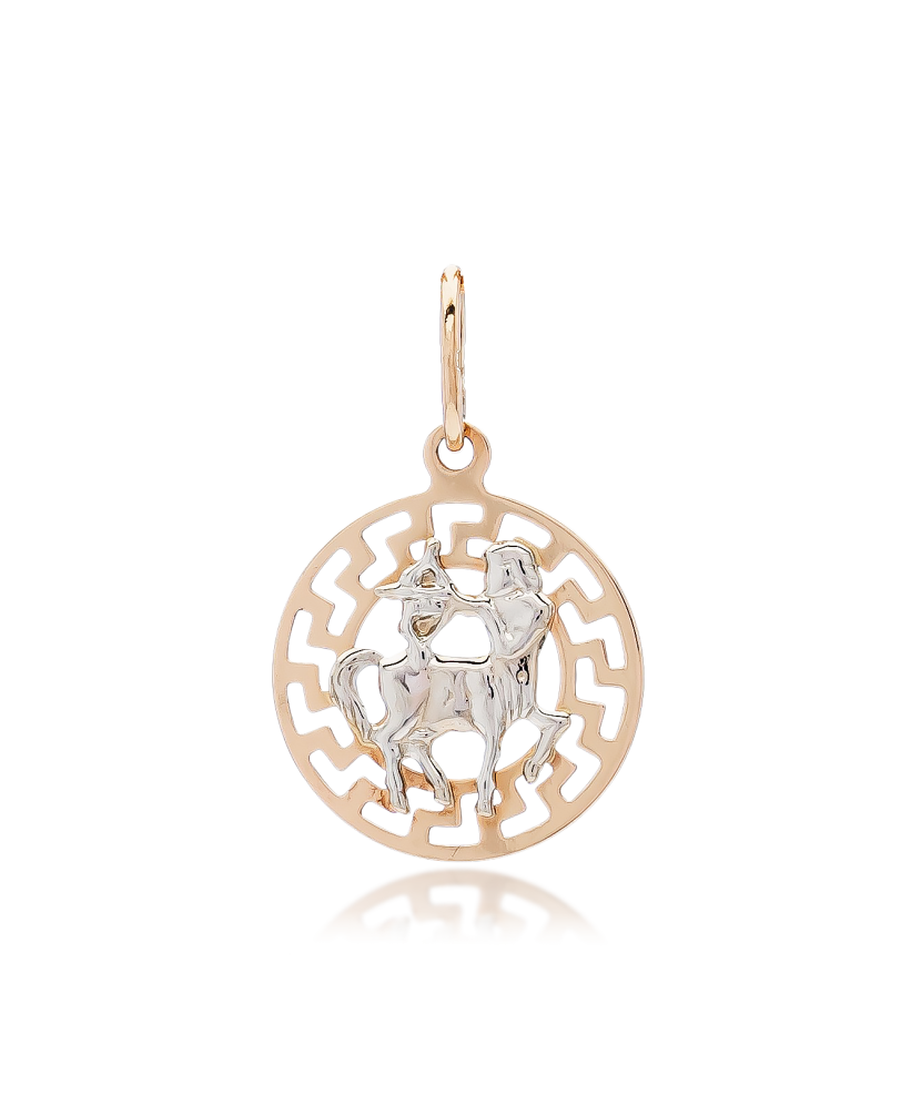 Gold pendant "Sagittarius "