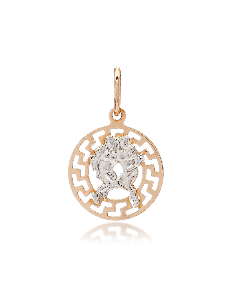 Auksinis pakabukas "dvyniai"  - Goldinga