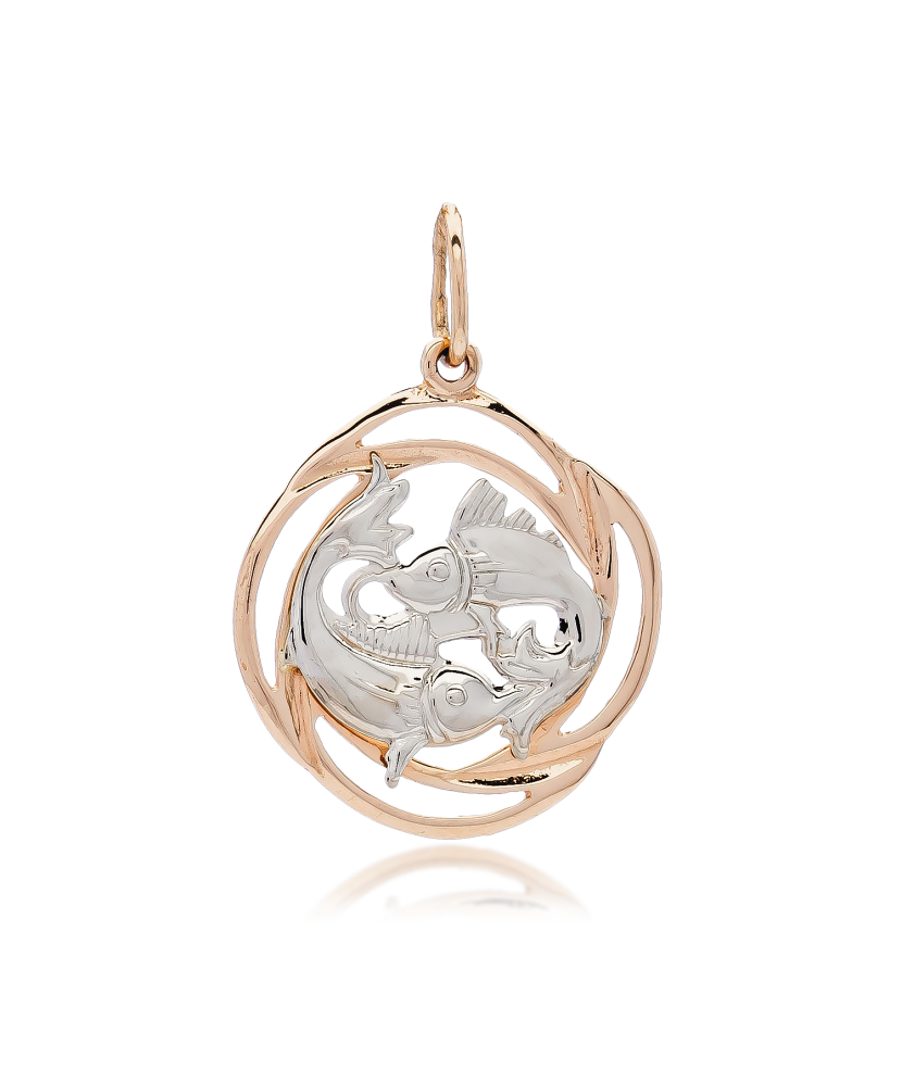 Auksinis pakabukas "Žuvys"  - Goldinga