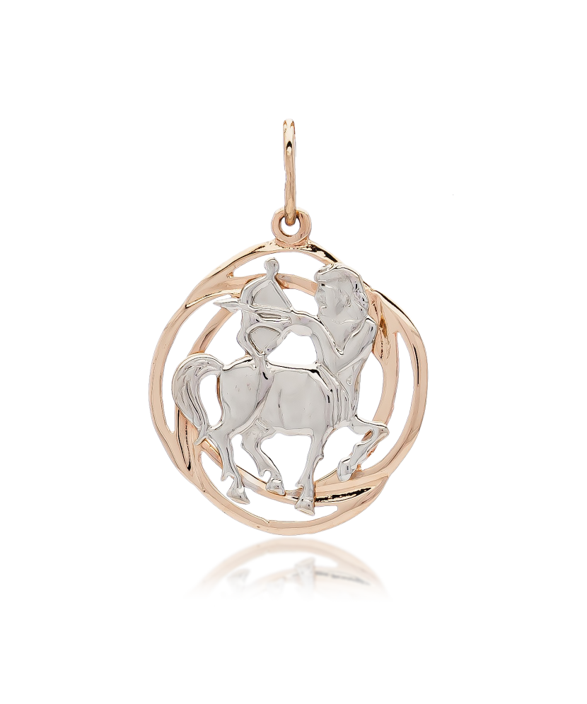 Gold pendant "Sagittarius "