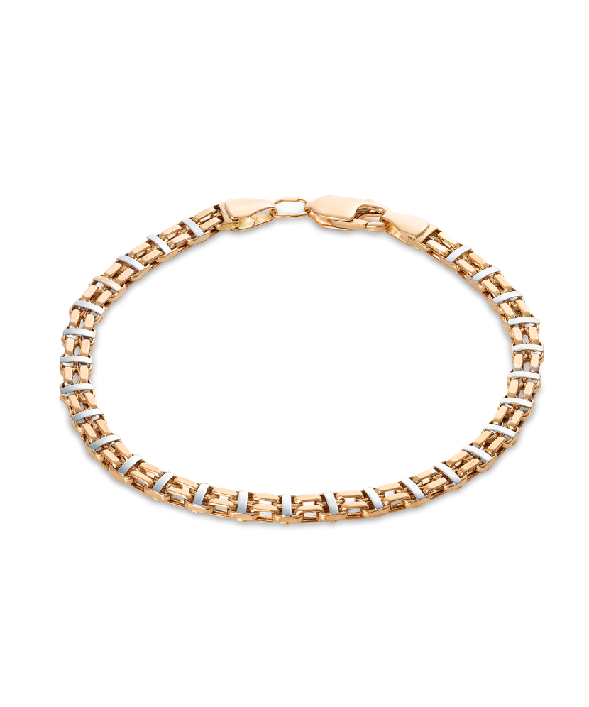 Gold bracelet 4mm