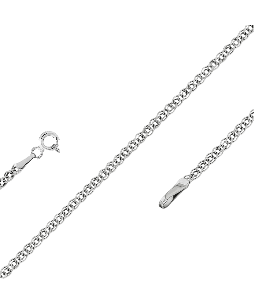 Sterling silver chain"Mona Liza" 2.4mm