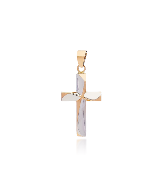 Gold pendant "cross"