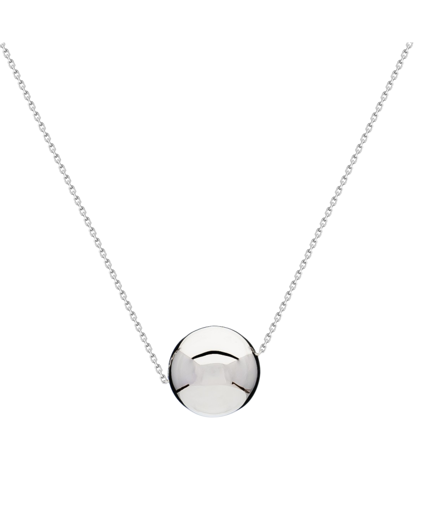 White gold chain with pendant