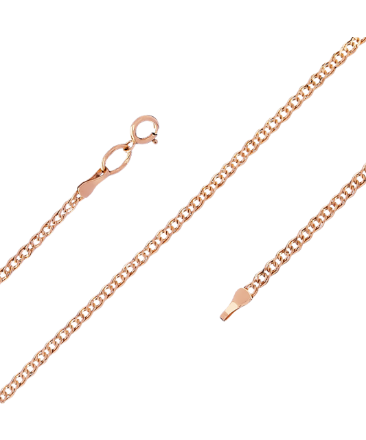 Solid gold bracelet "Mona Liza" 2.2mm